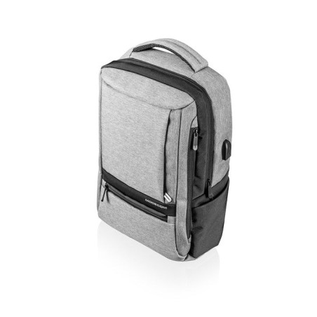 Mochila modecom smart 15 negro / gris poliéster