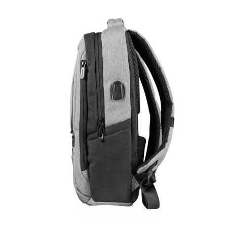 Mochila modecom smart 15 negro / gris poliéster