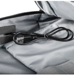 Mochila modecom smart 15 negro / gris poliéster