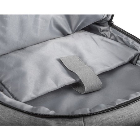 Mochila modecom smart 15 negro / gris poliéster
