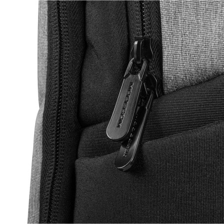 Mochila modecom smart 15 negro / gris poliéster
