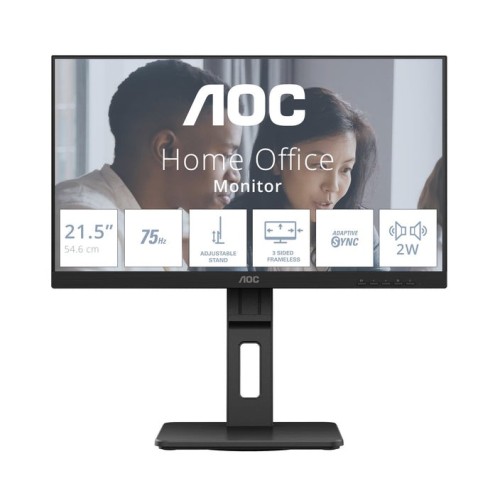 Monitor aoc e2 22e2umf led display  (21.5") 1920 x 1080 pixeles full hd negro