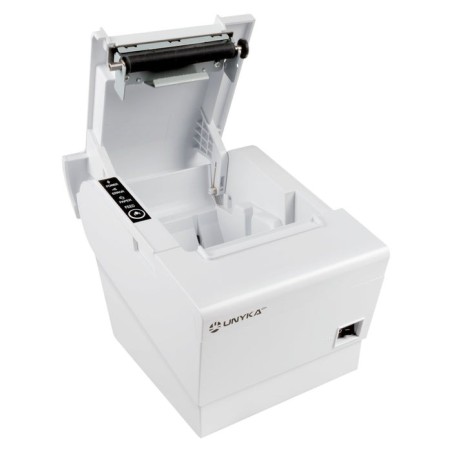 Unykach pos5 white impresora termica de recibos velocidad 230mm/s - usb, rj-45, rj-12 y rj11