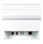 Unykach pos5 white impresora termica de recibos velocidad 230mm/s - usb, rj-45, rj-12 y rj11