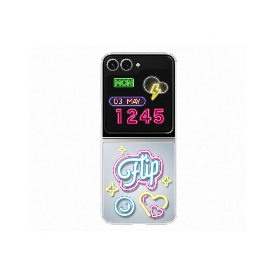 Samsung clear gadget case transparent funda samsung galaxy z flip6