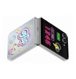 Samsung clear gadget case transparent funda samsung galaxy z flip6