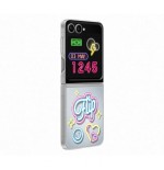 Samsung clear gadget case transparent funda samsung galaxy z flip6