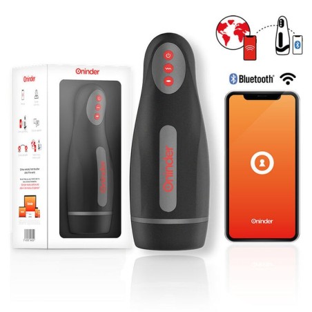 Oninder - seoul masturbador masculino de compresion y vibracion - app gratuita