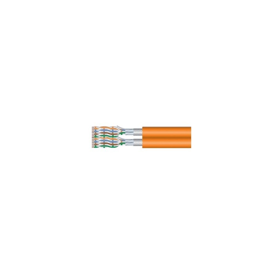 Equip inmal.kab cat7 s ftp 1000.00m naranja dup lszh