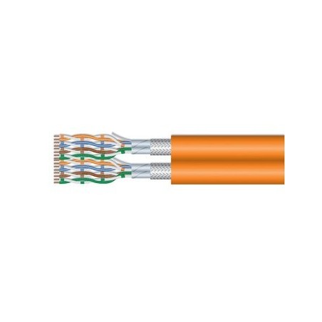 Equip inmal.kab cat7 s ftp 1000.00m naranja dup lszh