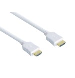 Cable alcasa 2m, 2xhdmi  hdmi hdmi tipo a (estándar) blanco