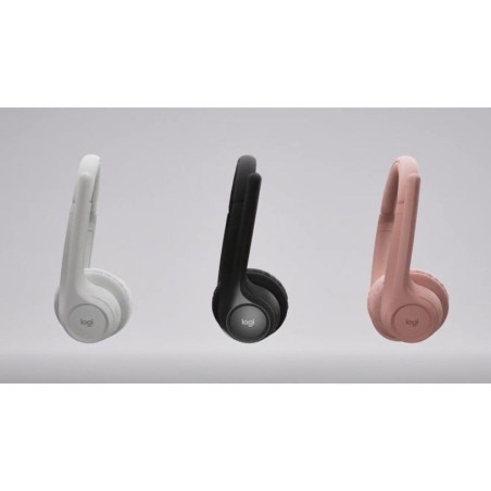 Auriculares  logitech zone 300 inalámbrico diadema oficina/centro de llamadas bluetooth rosa