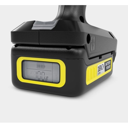 Hidrolimpiadora  kärcher khb 6 battery set compacto batería 200 l/h negro, amarillo