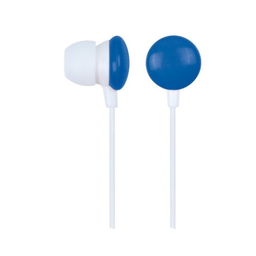 Gembird auricular de boton blanco y azul mhp-ep-001-b