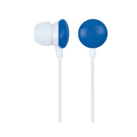 Gembird auricular de boton blanco y azul mhp-ep-001-b