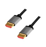 Cable logilink cha0105  hdmi 2 m hdmi tipo a (estándar) negro, gris