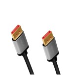 Cable logilink cda0105  displayport 2 m negro, gris
