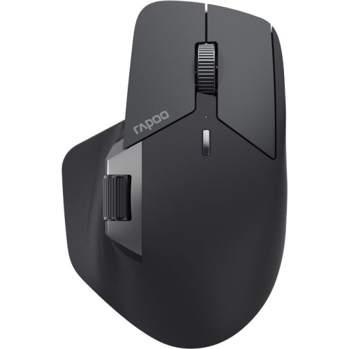 Ratón  rapoo mt760l  mano derecha rf wireless + bluetooth óptico 3200 dpi