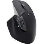 Ratón  rapoo mt760l  mano derecha rf wireless + bluetooth óptico 3200 dpi