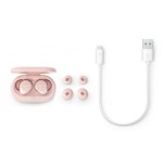 Auriculares bluetooth philips tat1209 con estuche de carga autonomía 6h rosas