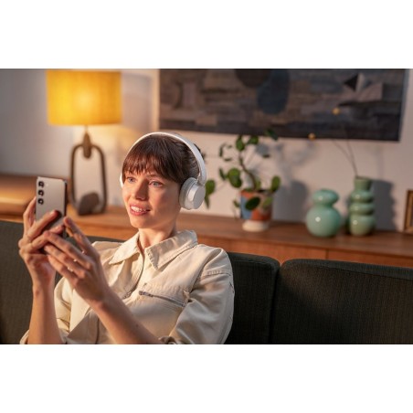 Auriculares inalámbricos philips tah3209 con micrófono bluetooth blancos