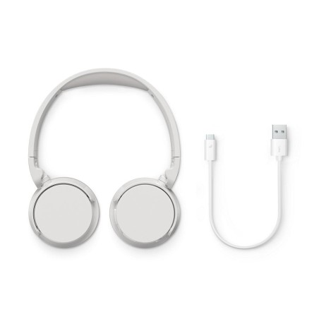 Auriculares inalámbricos philips tah3209 con micrófono bluetooth blancos