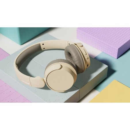 Auricular  philips tah3209bg/00 beige bluetooth