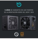 Fuente de alimentación hiditec bz650 650w ventilador 14cm 80 plus bronze