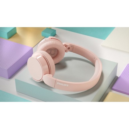 Auricular  philips tah4209pk/00 rosa bluetooth