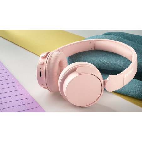 Auricular  philips tah4209pk/00 rosa bluetooth