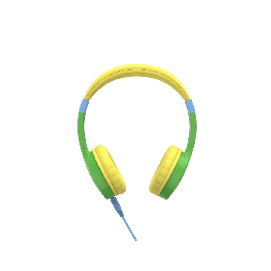 Auriculares  hama kids guard  azul, verde, amarillo