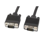 Lanberg cable vga macho-macho ca-vgac-10cc-0050-b ferritas negro 5 metros