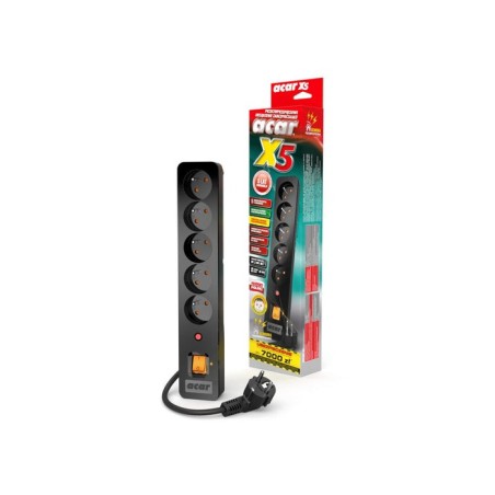 Regleta acar x5 5 gniazd 1.5m