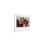 Monitor 2 hilos hd de interior para videoportero 7" 4 botones. color blanco montaje superficie