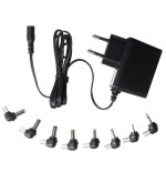 Cargador de ca cc fonestar ad-520f 10w 8 conectores voltaje 5v