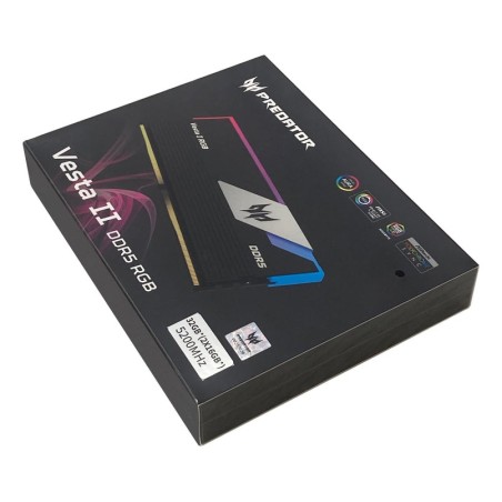 Memoria acer ddr5  vesta2-32gb-6000-1r8-v8 cl32 rgb negr