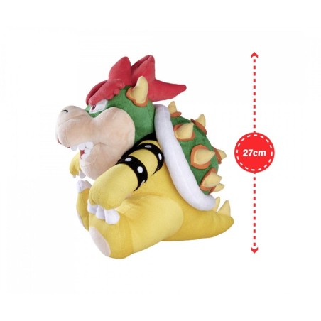 Peluche bowser super mario bros 30cm