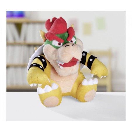 Peluche bowser super mario bros 30cm