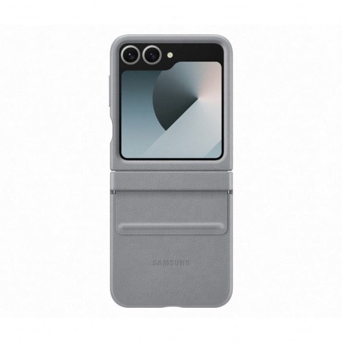 Samsung ef-vf741pjegww funda para galaxy z flip6 (6.7") gris