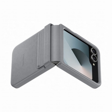 Samsung ef-vf741pjegww funda para galaxy z flip6 (6.7") gris