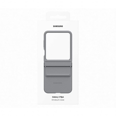 Samsung ef-vf741pjegww funda para galaxy z flip6 (6.7") gris