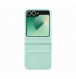 Funda samsung para galaxy z flip6 de ecopiel verde menta flip 6