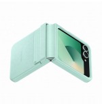 Funda samsung para galaxy z flip6 de ecopiel verde menta flip 6