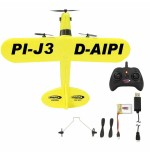 Jamara piper j3-cub modelo controlado por radio avión motor eléctrico