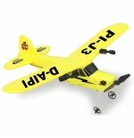 Jamara piper j3-cub modelo controlado por radio avión motor eléctrico