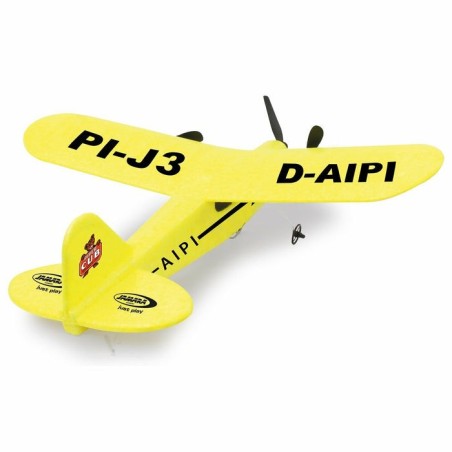 Jamara piper j3-cub modelo controlado por radio avión motor eléctrico