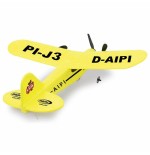 Jamara piper j3-cub modelo controlado por radio avión motor eléctrico