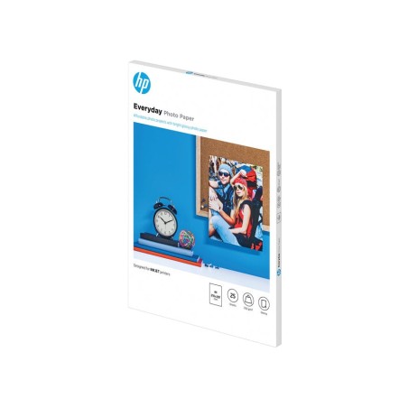 Papel hp fotográfico hp everyday din a4 200g 25 hojas