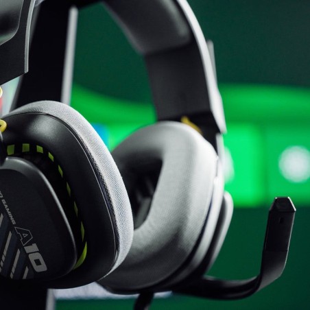 Auricular astro gaming a10 gen 2  tamaño completo cableado conector de 3 5 mm negro