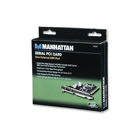 Manhattan 158206 tarjeta y adaptador de interfaz